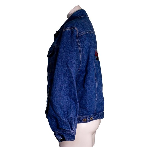 Paul Harris Denim 90s Vintage Jean Jacket sz xl - Picture 2 of 4